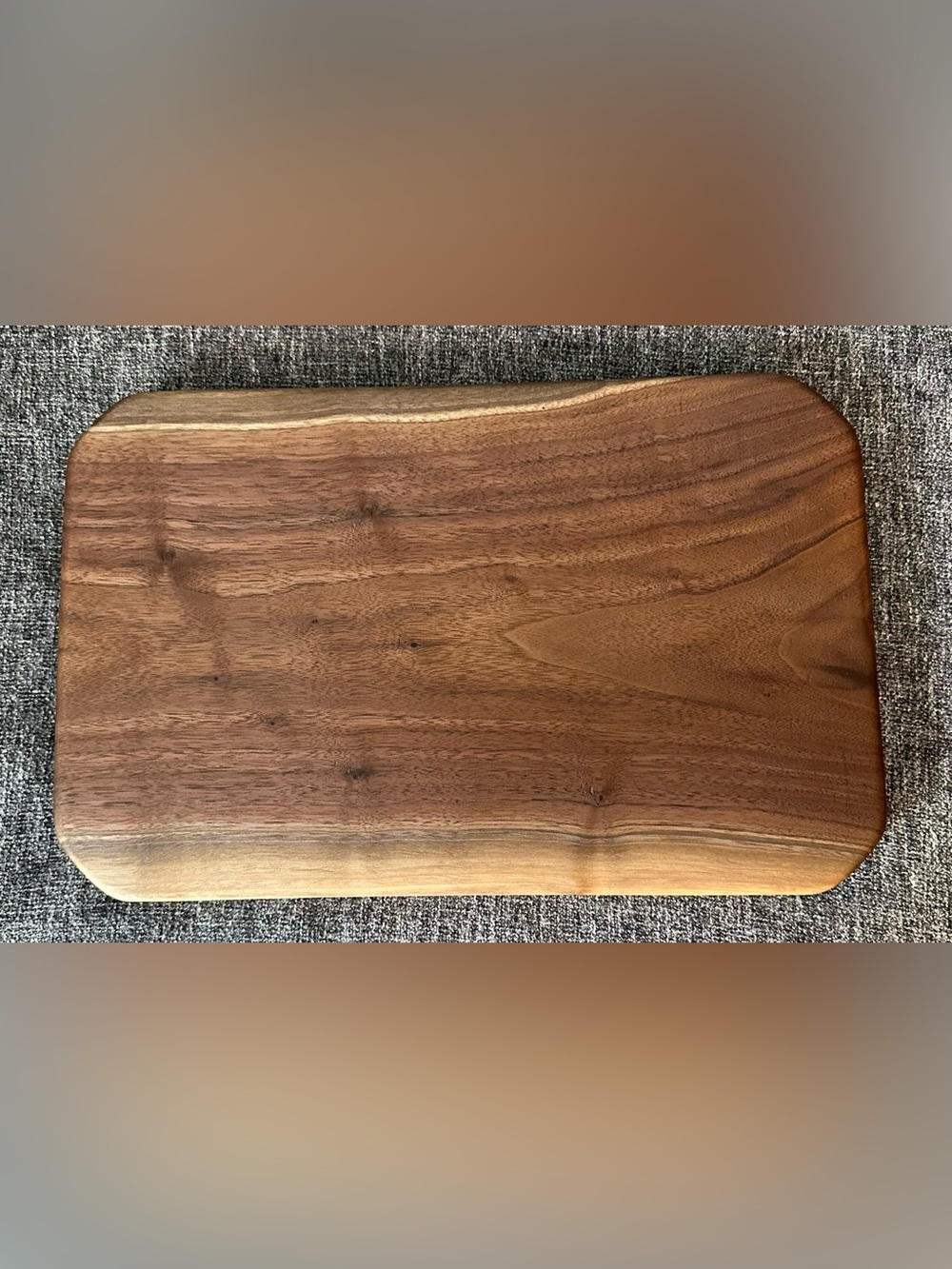 Black Walnut • Handmade Chopping Block • Large cutting board